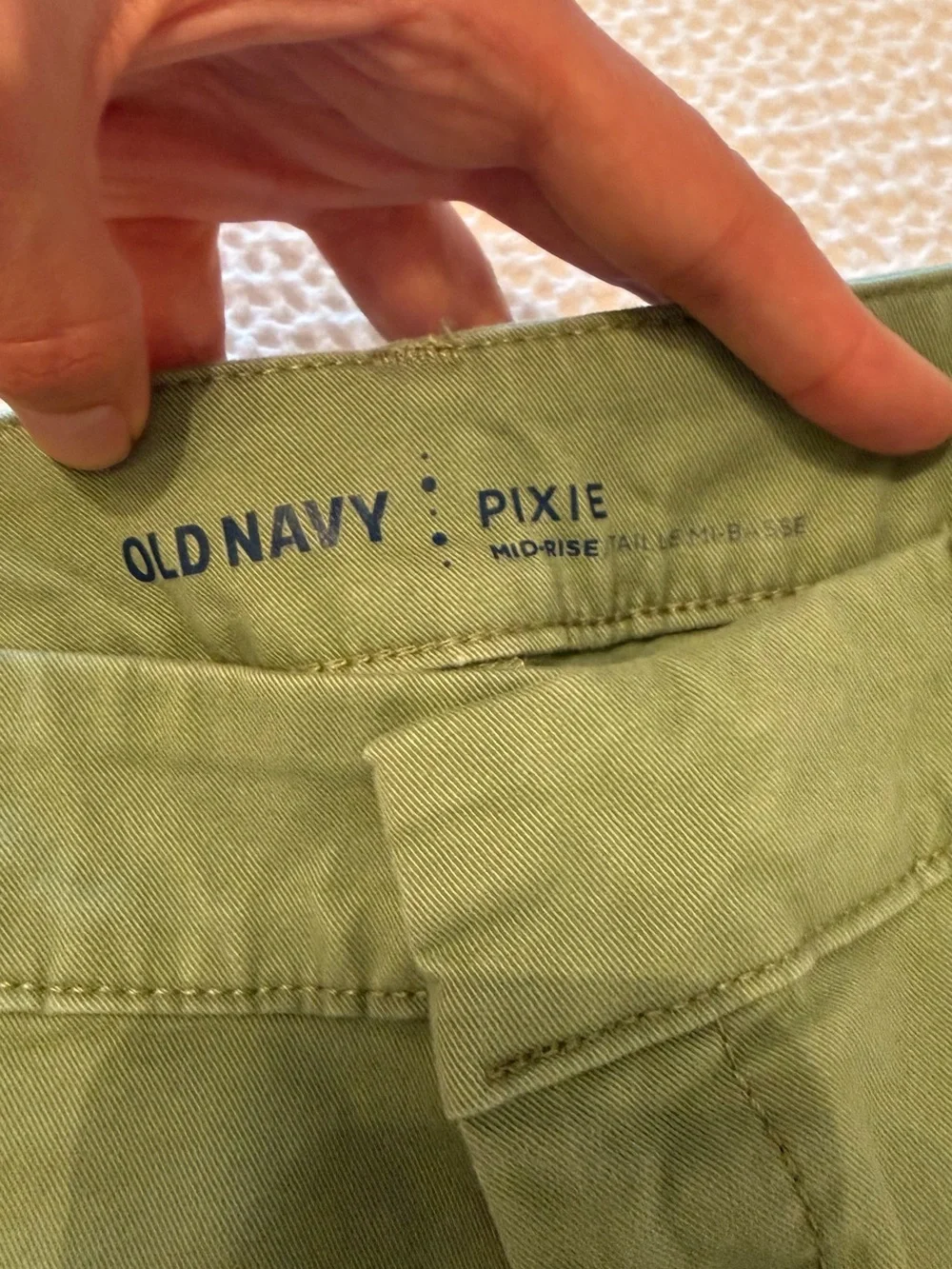 Old Navy | Pixie cut | Olive Green | Size 2